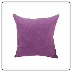 DAVINCI - Cojin decorativo de diseño color lila 40x40