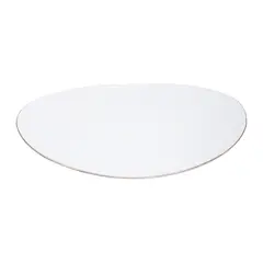 ESSENZA - Plato Pando Redondo de 12 Pulgadas Boat Gold Vitro -