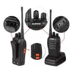 SKY - Radios Walkie Talkie Bf-888s Con Audífonos