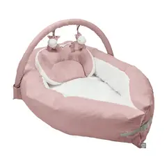 PREMIUM BABY - Cuna Nido Para Bebe 7 en 1 Onna Beige