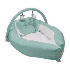 PREMIUM BABY - Cuna Nido Para Bebe 7 en 1 Onna Verde