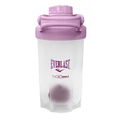 EVERLAST - BOTELLA SHAKER 500ML PURPURA