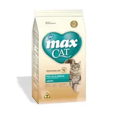 TOTAL MAX - Comida Para Gato Max Professional Adulto Pollo Y Arroz 3 Kg
