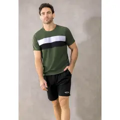 MARKETING PERSONAL - Bermuda Hombre Negro Mp 3347