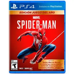 PLAYSTATION - Spiderman Game of the Year PS4 Juego 4