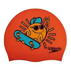 GENERICO - Gorro Natación Speedo Niños Printed Silicona Junior Piscina