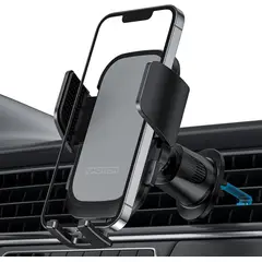 GEF - Soporte Carro Celular Rejilla Aire Gravedad Retractil 360º