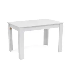 VENECIA - Mesa de Comedor Vorú 4 Puestos Blanco