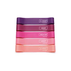 GENERICO - SET DE BANDAS ELÁSTICAS X5 PILATES