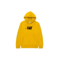 CAT - Hoodie FLEECE LOGO PULL Amarillo HOMBRE 4050047-9K2