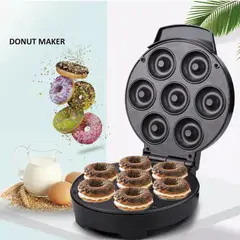 GENERICO - Mini Maquina Hacer Donas Antiadherente 7Rosquillas