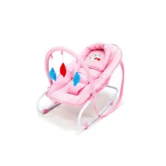 ASALVO - MECEDORA BEBÉ CONEJITO TIPPI ROSA