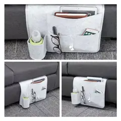 AFM - Organizador De Accesorios Cama Silla Bolsa De Almacenamiento