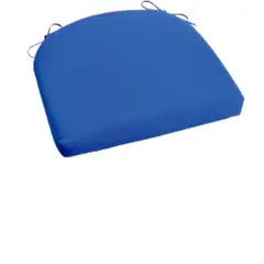 DISEÑOS RAMONA'S - Cojín Para Silla Redondo 42x42 Azul