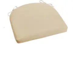 DISEÑOS RAMONA'S - Cojín Para Silla Redondo 42x42 Beige