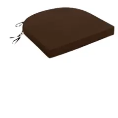 DISEÑOS RAMONA'S - Cojín Para Silla Redondo 42x42 Marrón