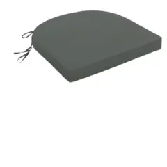 DISEÑOS RAMONA'S - Cojín Para Silla Redondo 42x42 Gris Oscuro