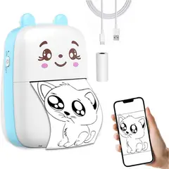 ONE PIXEL - Impresora Térmica Portátil Pequeña De Bolsillo Con Bluetooth