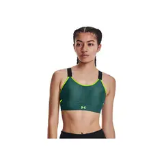 UNDER ARMOUR - Sujetador Mujer INFINIT CROSSOVE Verde