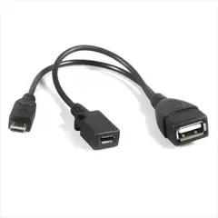 GENERICO - Adaptador Cable Usb Otg Micro Usb Firestick tv box