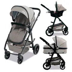ASALVO - Coche Para Bebe Travel System Two+ Beige