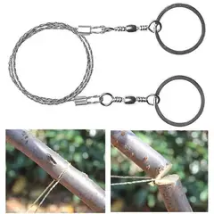 GENERICO - Sierra Cadena Portatil Supervivencia Camping outdoor