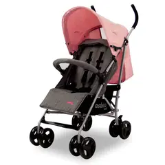 ASALVO - Coche Para Bebe Mombi Rosado