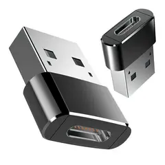 GENERICO - Adaptador Convertidor Tipo C Hembra A Usb Macho Otg 6205