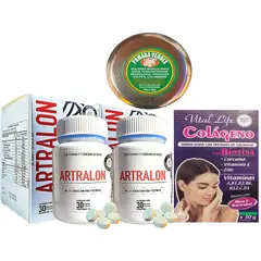 GENERICO - 2 ARTRALON ELIMINA EL DOLOR ARTICULAR COLAGENO BIOTINA