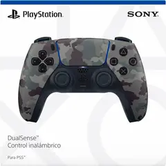 SONY - Control inalámbrico DualSense Gris Camuflaje Americano