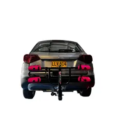 GENERICO - Portabicicleta AEROBIKE 2 bikes automatizado fucsia