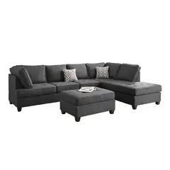 GENERICO - SALA MODERNA CATANIA MICROFIBRA GRIS