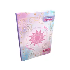 PRIMAVERA - Cuaderno Empastado Cuadriculado 7 Materias Mujer