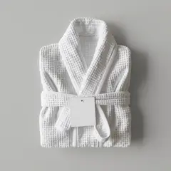 KARYTEX - Bata Salida De Ducha Piqué 100% Poliéster Dama Color Blanco