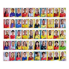PANINI - 50 Láminas Mundial Femenino 2023 Sin Repetir Al Azar