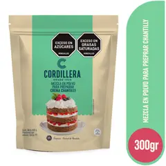 CORDILLERA - Mezcla en polvo para Crema Chantilly