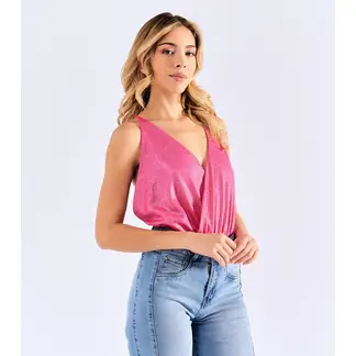 DEREK - Blusa para Mujer tipo Body