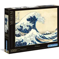 CLEMENTONI - Rompecabezas 1000 Piezas Obra De Arte La Gran Ola Hokusai