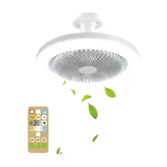 THE HOUSETRONICS - Lampara Ventilador De Techo Con Control Remoto