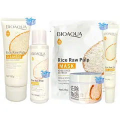BIOAQUA - Kit Facial Arroz X 5