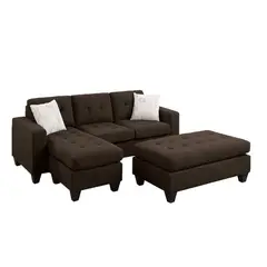 GENERICO - SALA MODERNA GÉNOVA ECOCUERO CAFÉ