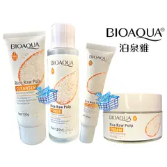 BIOAQUA - Jabon Arroz Kit X 4