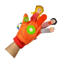 MAFEGO - Títere Guante Texturas Y Actividades