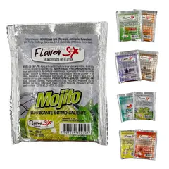 FLAVOR SEX - Lubricante Caliente Comestible Saborizado Oral Sachet 5ml