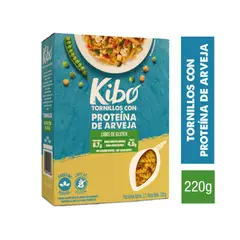 KIBO - Pastas Tornillos con proteína de Arveja sin Gluten