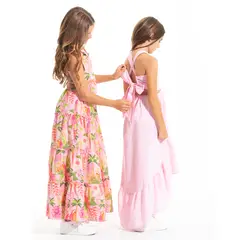 NAUTY BLUE - Vestido Largo Para Niñas 40203