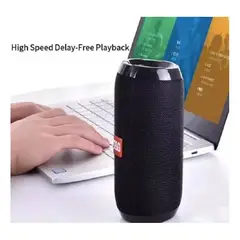 NIA - Parlante Bluetooth Portable Stereo Luz Led Radio + Usb