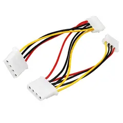 GENERICO - Cable Molex Macho a Hembra - Multiplicador Molex x3