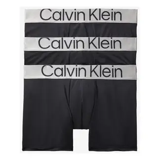 CALVIN KLEIN - 3 Pack Boxer Negro En Microfibra