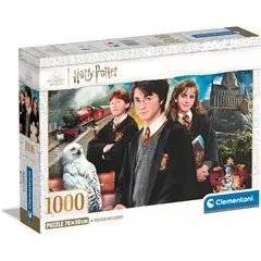 CLEMENTONI - Rompecabezas Adultos 1000 Piezas Harry Potter Y Amigos